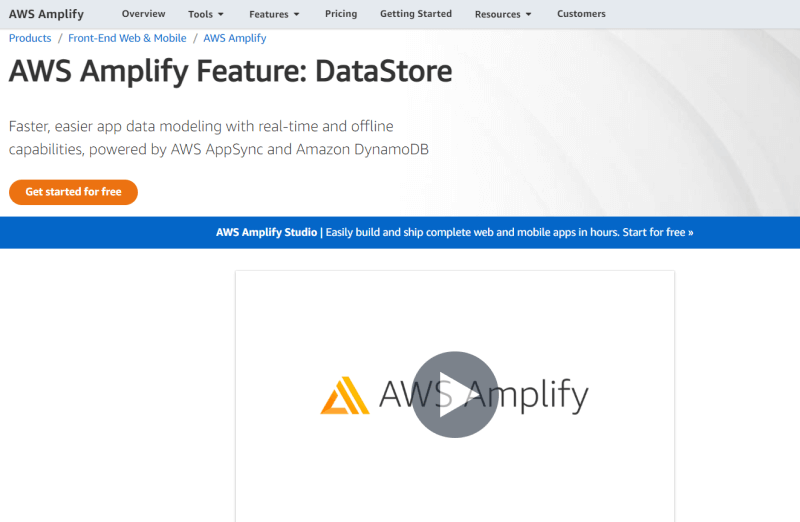 AWS Amplify DataStore